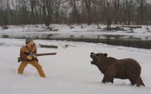toy davey crockett and bear