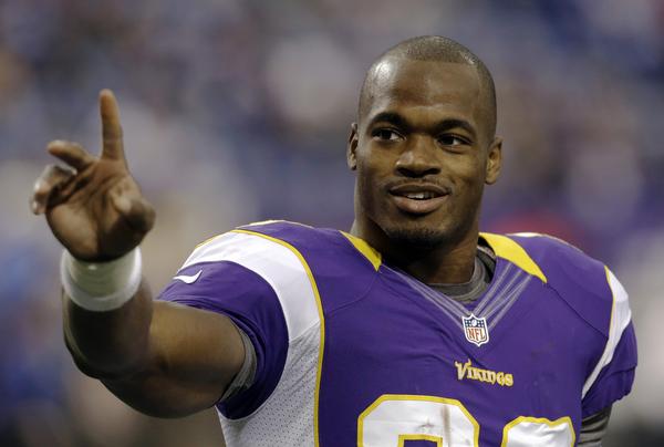 Adrian Peterson is now a free agent.