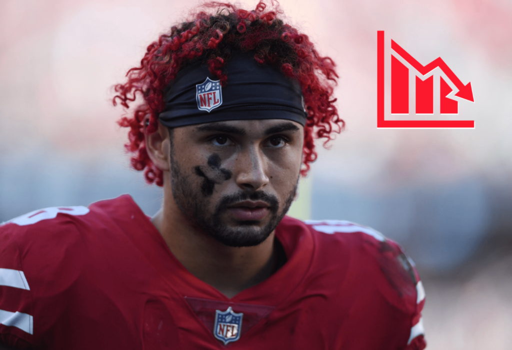 Dante Pettis' Blue Hair: Fans React to His Bold Choice - wide 9