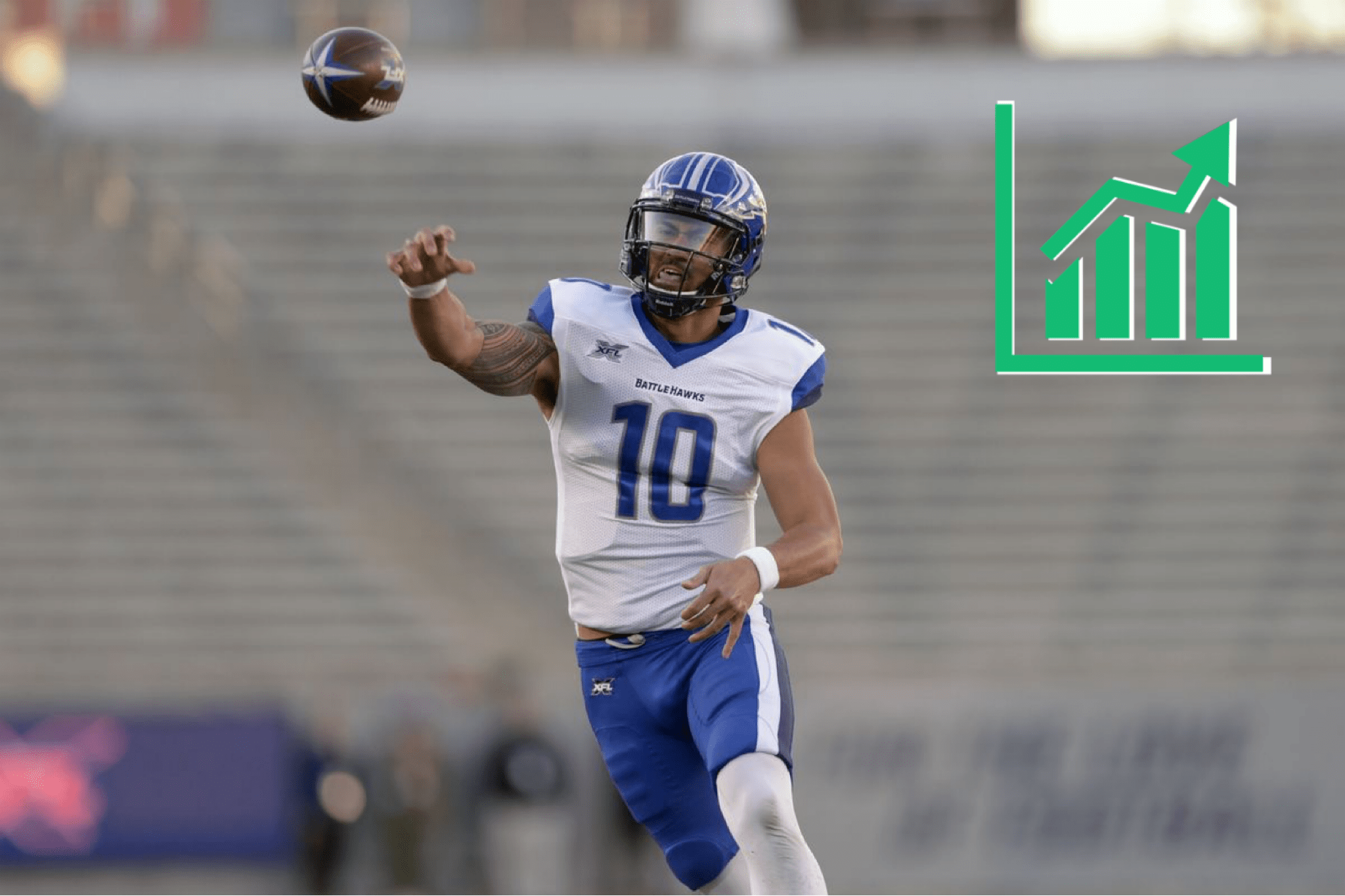 BattleHawks QB Jordan Ta'amu Might Actually be a Viable XFL Fantasy