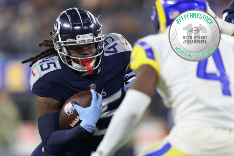 D'Onta Foreman Fantasy Outlook as Titans RB1 Over Adrian Peterson
