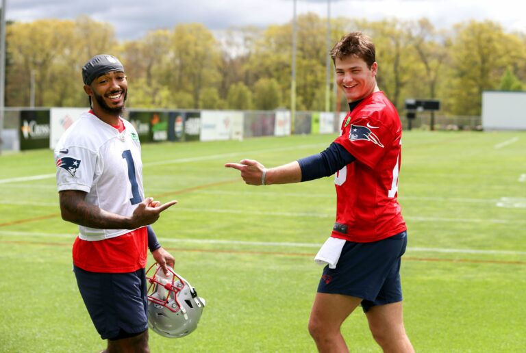 Patriots Ja'Lynn Polk vs Javon Baker 2024 fantasy football