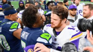 2025 fantasy football Seahawks QB Sam Darnold Raiders QB Geno Smith