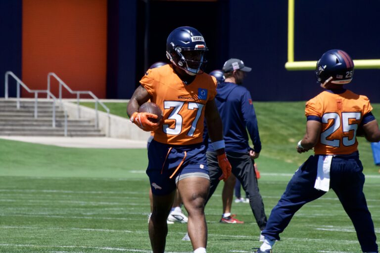 RJ Harvey 2025 fantasy football outlook Broncos