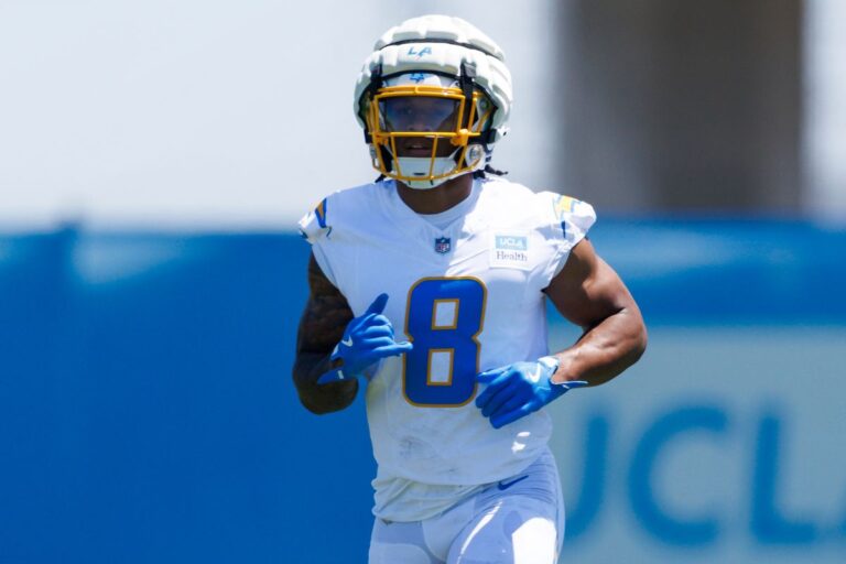 Omarion Hampton 2025 fantasy football outlook Najee Harris eye