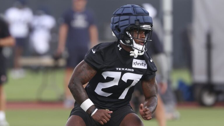 Woody Marks fantasy football outlook Texans Joe Mixon Injury