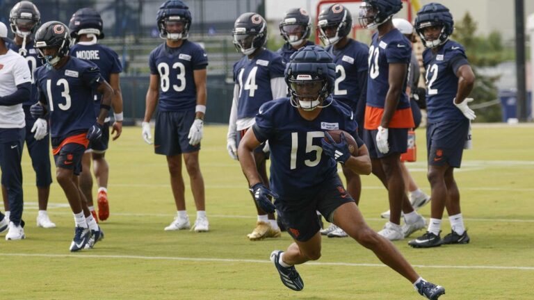 2025 NFL Training Camp News Tracker (7/29): Rome Odunze Sophomore Fantasy Breakout, Vikings RB Committee