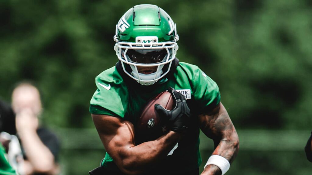 NFL Training camp news tracker Braelon Allen Breece Hall