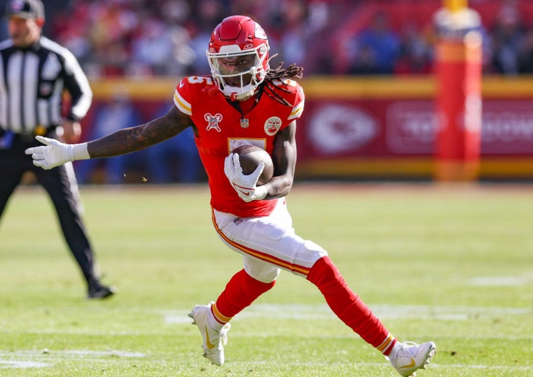 Hollywood Brown fantasy outlook Xavier Worthy injury